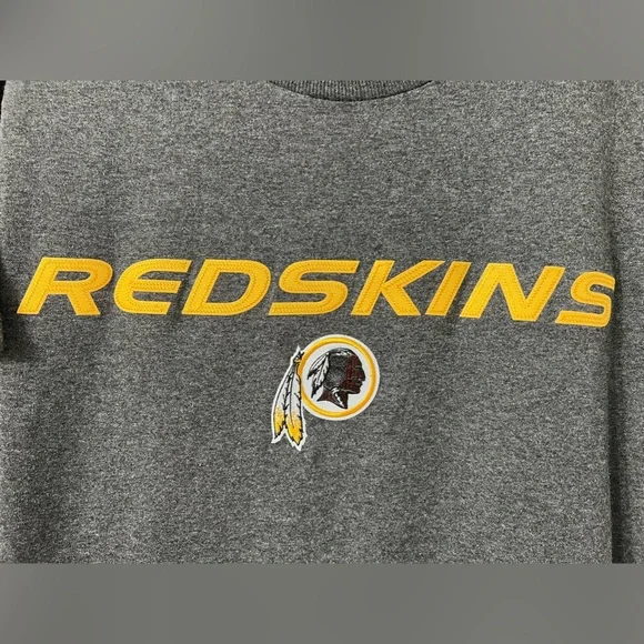 Washington Redskins Football Logo Gray T-Shirt - Picture 3 of 5